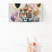Kleine verjaardag Tiger Banner (Insitu)