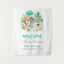 Kleine Verkenner Bos Detective Jongen Babyfeestje