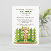 Kleine verkenner kaart (Staand voorkant)