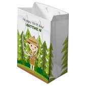 Kleine verkenner medium cadeauzakje (Achterkant Gekanteld)