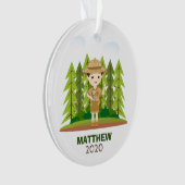 Kleine verkenner ornament (voorkant)