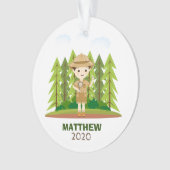 Kleine verkenner ornament (voorkant)