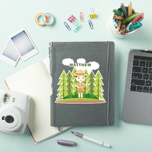 Kleine verkenner sticker (iPad Cover)
