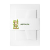 Kleine verkenner uitnodigingen wikkel (Voorkant Voorbeeld)