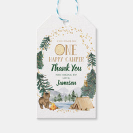 Kleine Verkenner Verjaardag Dank u Favor Tag Cadeaulabel