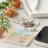 Kleine Verkenner Wandelavontuur Sleutelhanger (Voorkant Rechts)