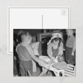 Kleine verpleegster, 1943 briefkaart (Voorkant / Achterkant)