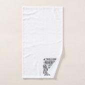 Kleine verschrikkingen bad handdoek (Handdoek)