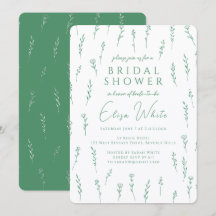 Kleine verspreide wilde bloemen Groene Bruiloftsui