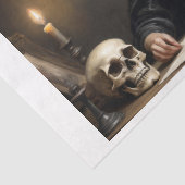 Kleine vervloekte edele meisje in gotische stijl tissuepapier (Detail)