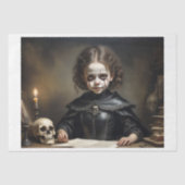 Kleine vervloekte edele meisje in gotische stijl tissuepapier (Voorkant)