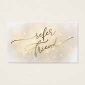 kleine verwijzingskaart voor wolkenontwerp visitekaartje (Voorkant)