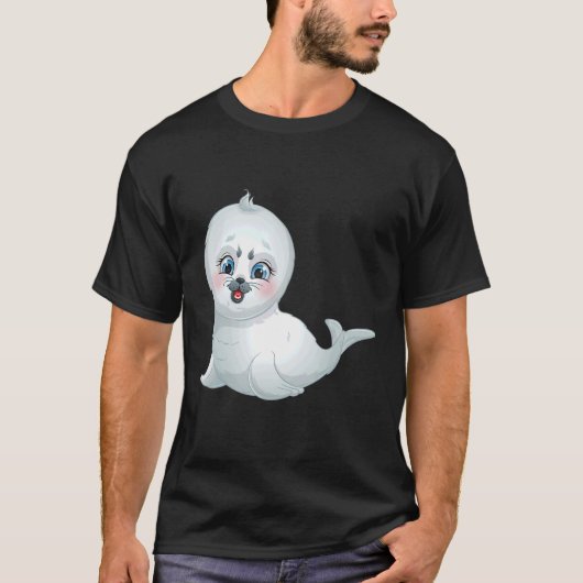 Kleine verzegeling t-shirt (Voorkant)