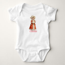 Kleine Victoriaanse Kerstliederen Zangeres Persoon Romper
