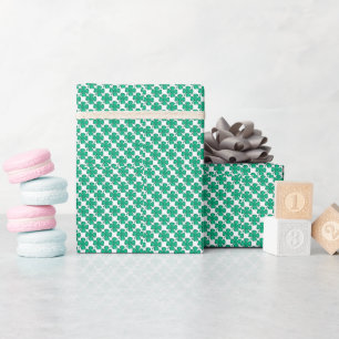 Kleine vier leder-kledingstukken matte verpakkings cadeaupapier