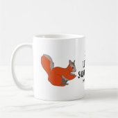 Kleine vierkant soms Woodland Squirrel Koffiemok (Links)