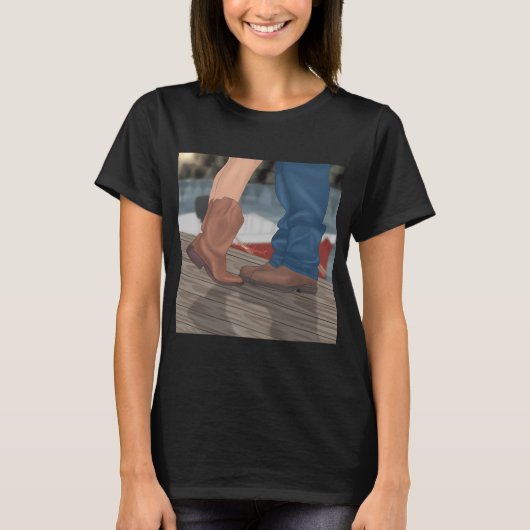 Kleine vijver t-shirt (Voorkant)