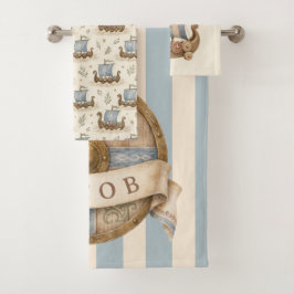 Kleine Viking Babykamer Bad Handdoek