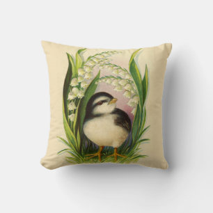 Kleine Vintage Vogelkussen Kussen