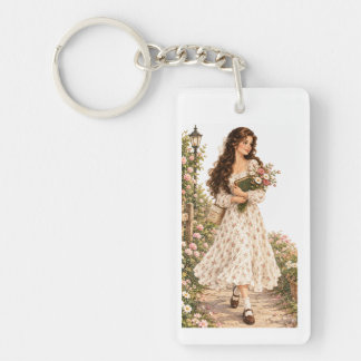 KLEINE VINTAGE ZIEL SLEUTELHANGER
