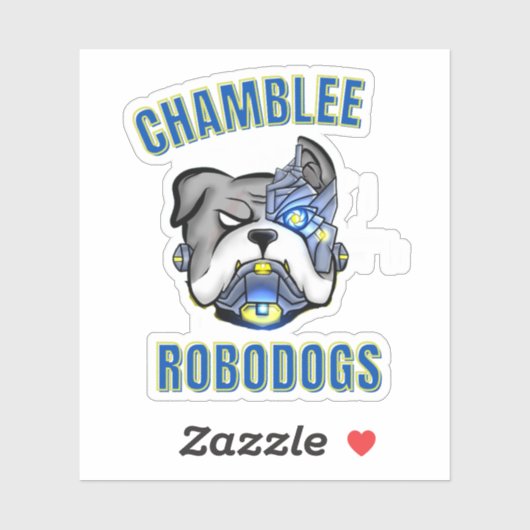 Kleine vinyl Sticker (Vel)