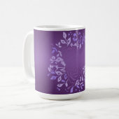 Kleine Violet Roos Tea Mok (Voorkant links)