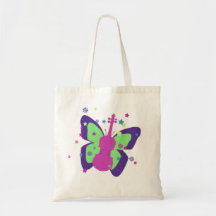 Kleine Violin Butterfly Canvas tas
