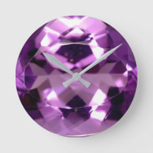 Kleine vioolvis Amethyst gem Februari
