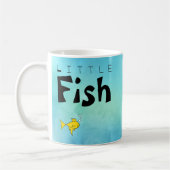 Kleine vis Big Fish Funny Koffiemok (Links)