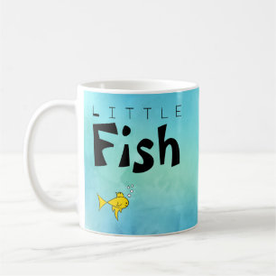Kleine vis Big Fish Funny Koffiemok