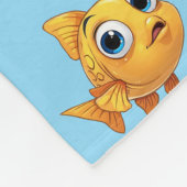 Kleine Vis Fleece Deken (Hoek)