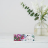 Kleine Visitekaartjes, geverfd Mini Visitekaartje (Staand voorkant)