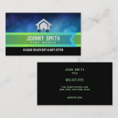 Kleine Visitekaartjes van Homes Slogans (Voorkant / Achterkant)