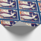 KLEINE VISSEN , MODE VAN KARTDECO-BEAUTY CADEAUPAPIER (Hoek)