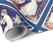 KLEINE VISSEN , MODE VAN KARTDECO-BEAUTY CADEAUPAPIER (Rol Hoek)