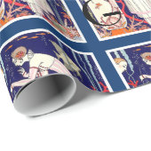 KLEINE VISSEN , MODE VAN KARTDECO-BEAUTY CADEAUPAPIER (Rol Hoek)