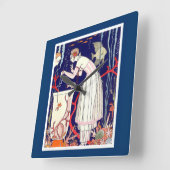 KLEINE VISSEN , MODE VAN KARTDECO-BEAUTY VIERKANTE KLOK (Hoek)