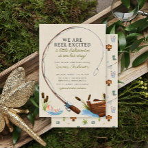 Kleine Visser Avontuur Waterverf Baby Shower