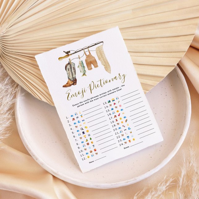 Kleine Visser Baby shower Emoji Pictionary Game (Creator heeft geüpload)