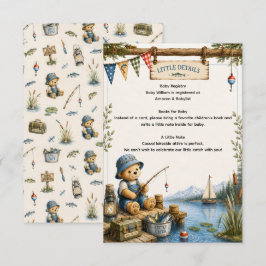 Kleine Visser Baby Shower | Little Details Informatiekaartje