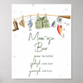 Kleine Visser Baby shower Moeder Osa Bar Poster (Voorkant)