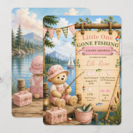 Kleine Visser Baby Shower Uitnodiging