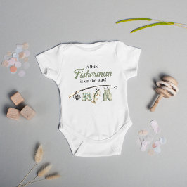 Kleine Visser Waslijn Vissen Baby Shower Romper
