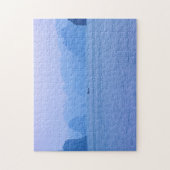 Kleine vissersboot in Ha Long Bay - Vietnam, Azië Legpuzzel (Verticaal)