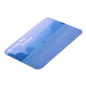 Kleine vissersboot in Ha Long Bay - Vietnam, Azië Magneet (Linkerzijde)