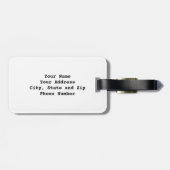 Kleine Vixens Bagagelabel (Achterkant horizontaal)