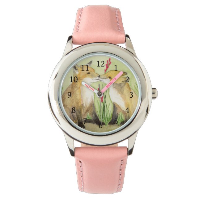 Kleine Vixens Horloge (Voorkant)