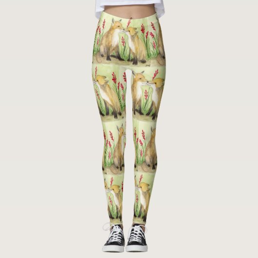 Kleine Vixens Leggings (Voorkant)