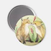 Kleine Vixens Magneet (Voorkant / Achterkant)