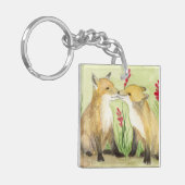 Kleine Vixens Sleutelhanger (Voorkant Links)